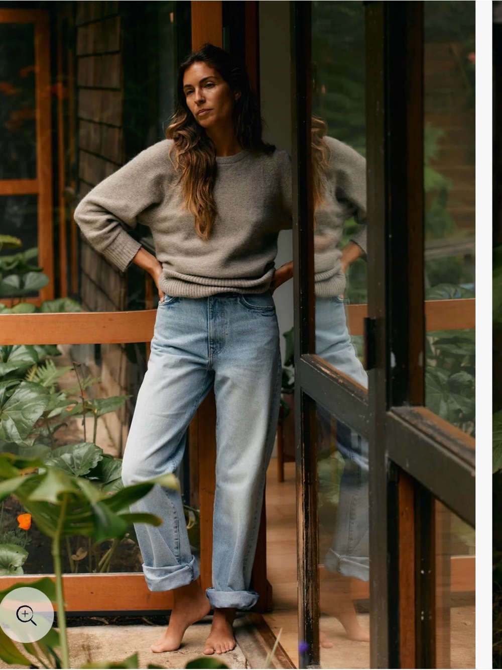 imogene + willie Light Blue High-Rise Flare Jeans